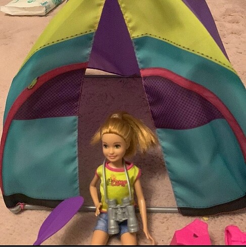  Beden Mattel Barbie stacie yaz kampı
