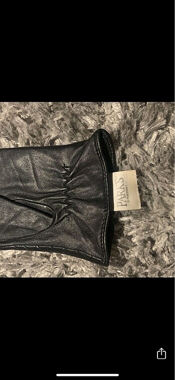 Deri kadın eldiven - Görsel 3