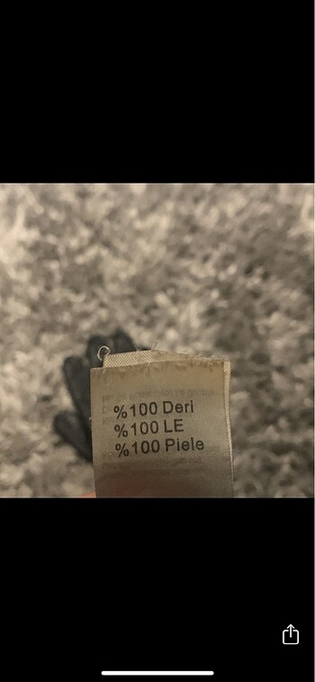 Deri kadın eldiven - Görsel 4