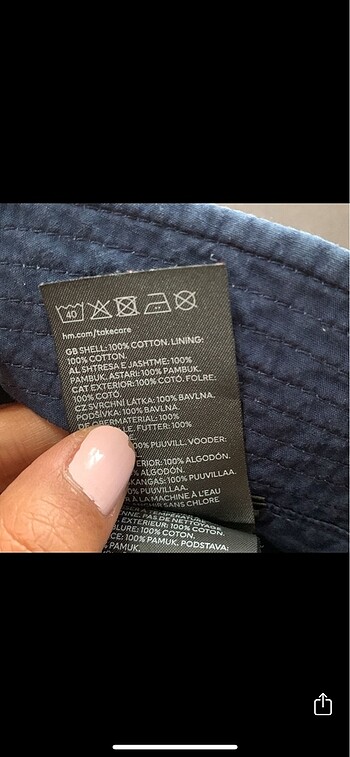 1-2 Yaş, 19 cm Beden çeşitli Renk H&M 1-2 yaş şapka