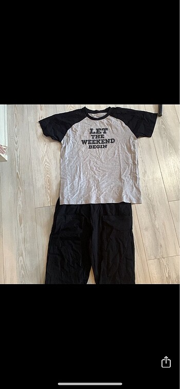 Erkek pijama takımı m-l beden - Görsel 3