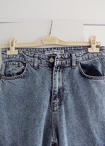 36 Beden YÜKSEK BEL KOT KARGO PANTOLON 36 BEDEN