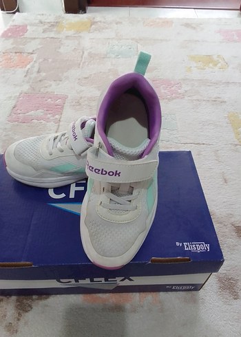 Mor Baskılı Reebok Kız Çocuk Spor Ayakkabı - Görsel 3