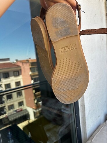 36 Beden camel Renk Tommy sandalet