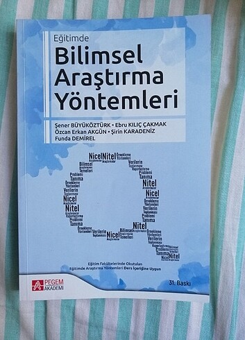Bilimsel araştırma yöntemleri kitabı