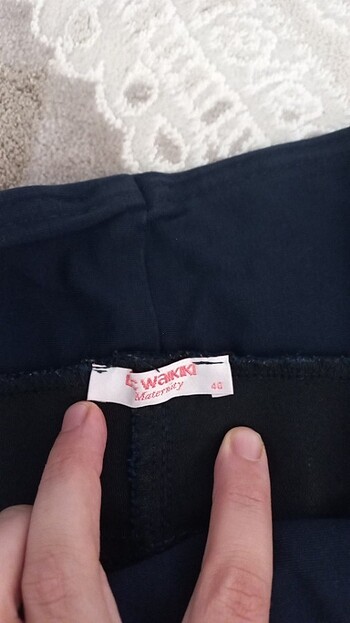 40 Beden lacivert Renk Hamile pantolon