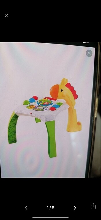 Fisher price aktivite masası