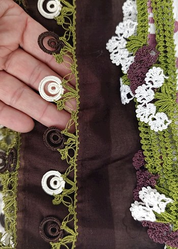 tığ oyası yazma - Görsel 5