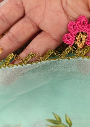 tığ oyası yazma - Görsel 6