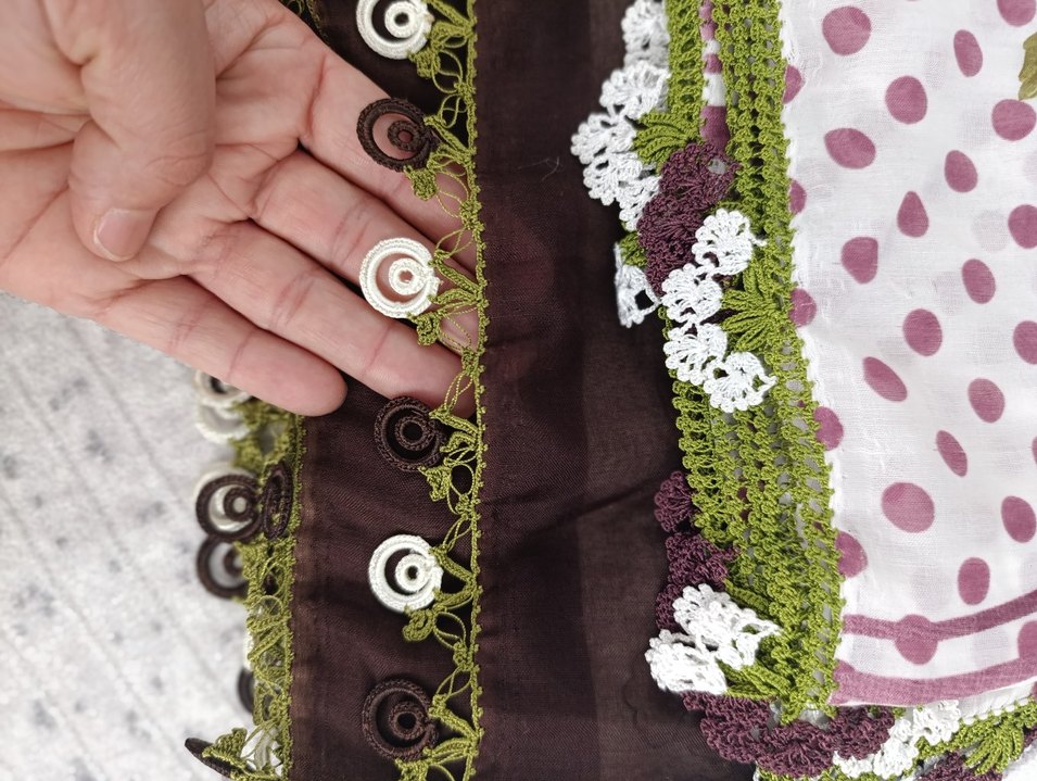 tığ oyası yazma - Görsel 5