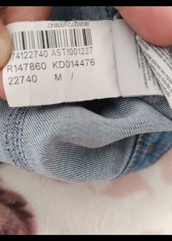 Nakışlı Bohem Denim Ceket - Görsel 4