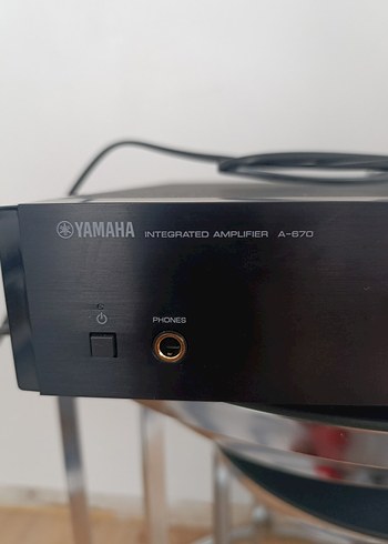 Siyah A-670 Müzik Amplifikatörü - Görsel 3