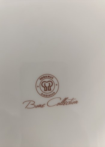 Gri Desenli Beyaz Seramik Kase - Görsel 2