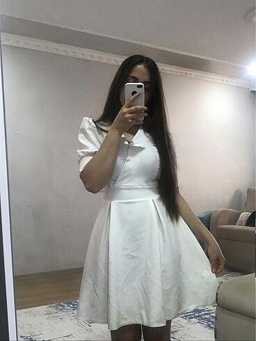 Beyaz elbise - Görsel 2