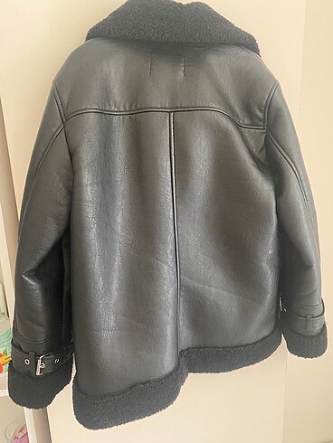 l Beden siyah Renk stradivarius biker deri ceket