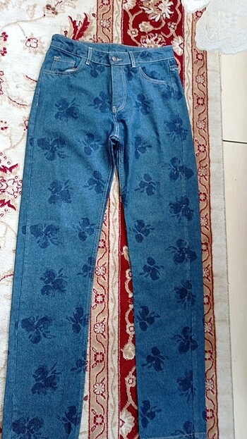 Lacivert kot pantolon 