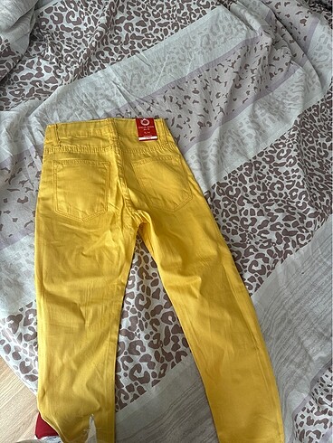 sarı cocuk pantolon
