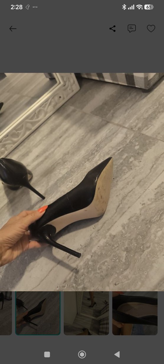 ZARA topuklu ayakkabı, stiletto — görsel 5/7