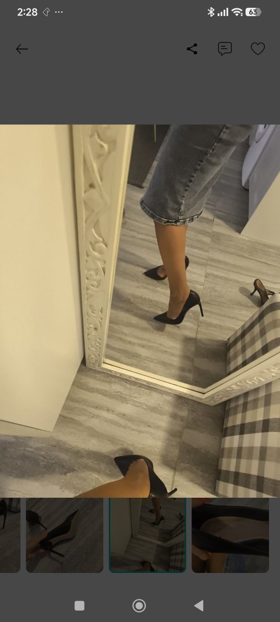ZARA topuklu ayakkabı, stiletto — görsel 6/7