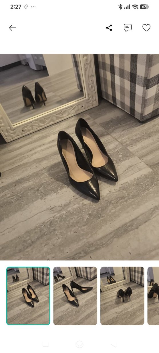 ZARA topuklu ayakkabı, stiletto — görsel 2/7