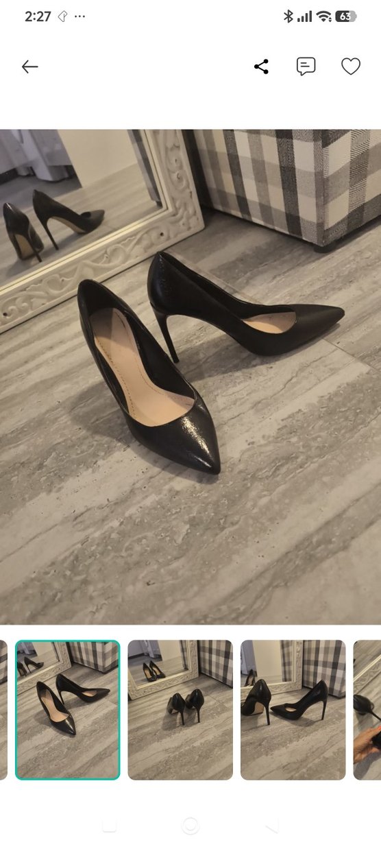 ZARA topuklu ayakkabı, stiletto — görsel 4/7