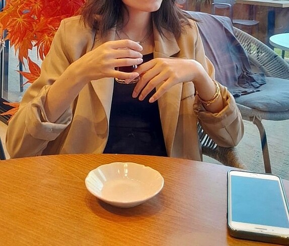 36 Beden Kahverengi blazer