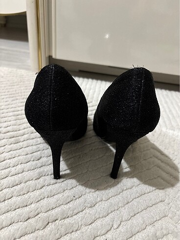 36 Beden Simli bershka ayakkabı