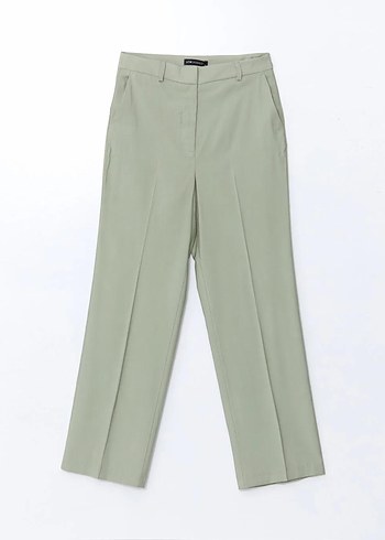LC Waikiki LCW Modest Yeşil Standart Fit Geniş Paça Kadın Pantolon