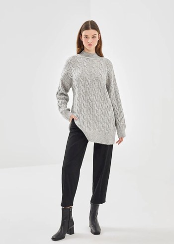 LCW Modest Siyah Standart Fit Kadın Pantolon