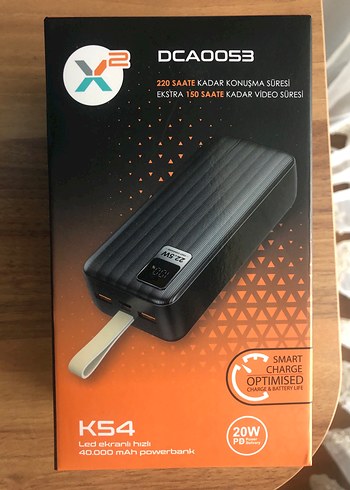 Diger K54 20W 40000mAh Siyah Powerbank