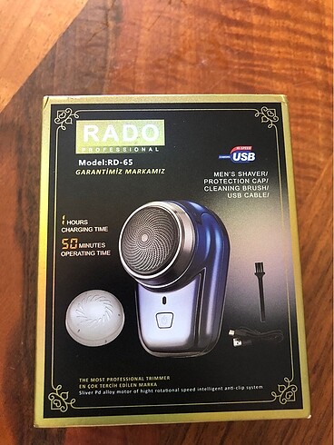Rado(tüy alıcı) sofır kutulu