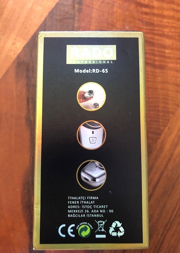 Rado(tüy alıcı) sofır kutulu - Görsel 4