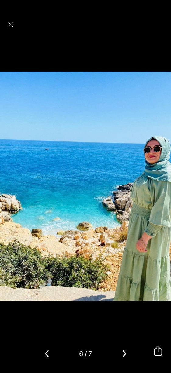 Yeşil Uzun Bohem Elbise - Görsel 4