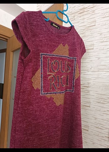 Kürk Detaylı Bordo Uzun Kadın Kazak - Görsel 3