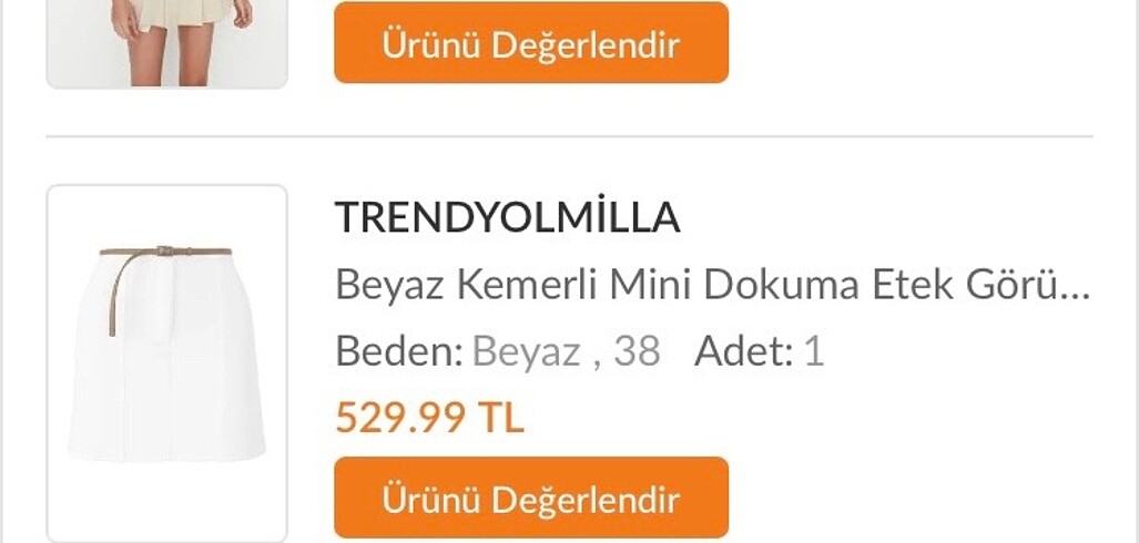 Trendyol & Milla trendyolmilla sort etek