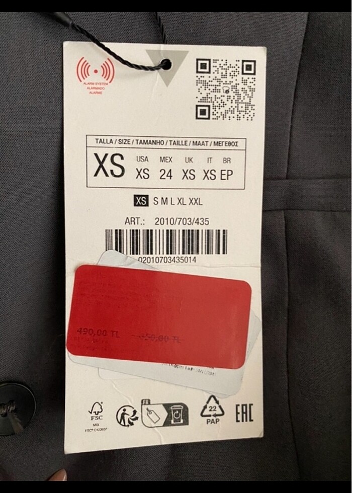 zara yelek - Görsel 2