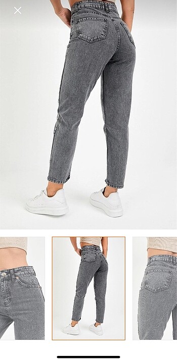 Trendyol & Milla füme mom jean