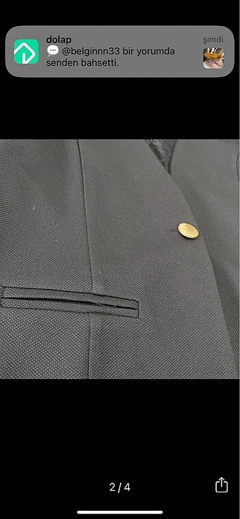 Diğer Kadın Vatkalı Vücuda Oturan Blazer