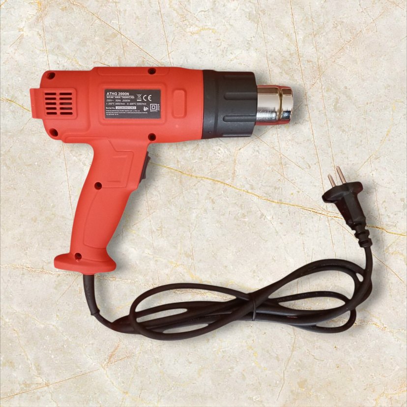 Kırmızı ATTLAS Sıcak Hava Tabancası - Görsel 2