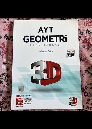 3D AYT Geometri Soru Bankası 3D Yayınları