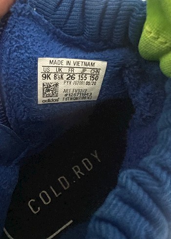 Adidas Mavi Erkek Çocuk Street Wear Botları