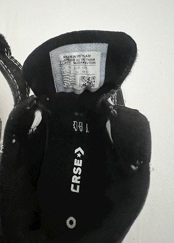 Converse Siyah Baskılı Erkek Çocuk Spor Ayakkabı