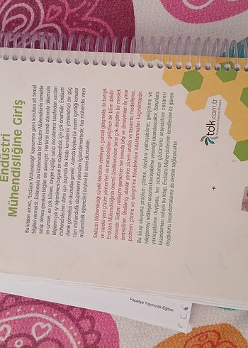endüstri mühendisliğine giriş kitabı
