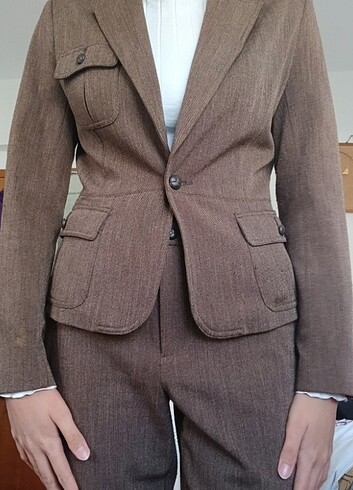 vintage blazer takım