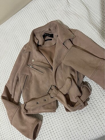 Pull and bear pembe ceket
