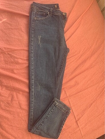 skinny dar paça kot pantolon