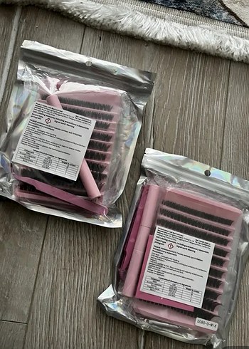 Pembe Kutuda Takma Kirpik Seti - Görsel 3