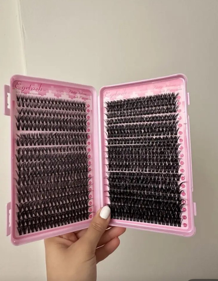 Pembe Kutuda Takma Kirpik Seti - Görsel 2