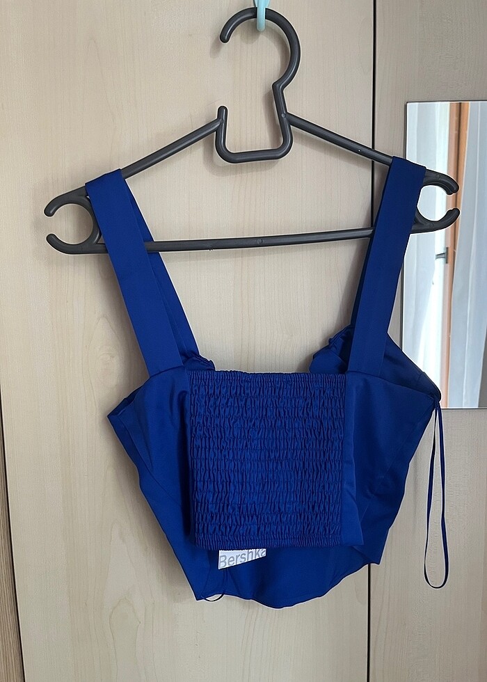 Bershka saten korse - Görsel 3