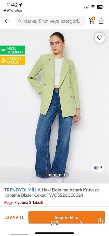 Blazer ceket